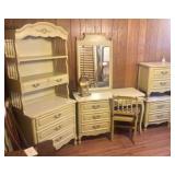 Bedroom shelf vanity bedside tables