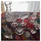 Lalique crystal animal figures