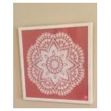 Framed crochet