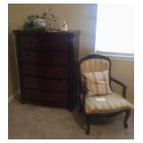 Arm chair chest