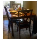 Breakfast table