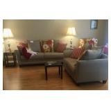 Sofa and love seat
