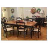 Dining room table and server