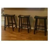 3 Bar stools