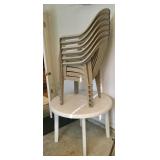 Plastic patio furniture