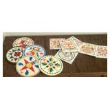 Tiles and trivets