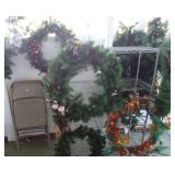 lots of wreaths to choose from