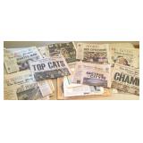 Old event newspaper 