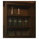 Vintage glassware