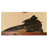 Model fighter jet