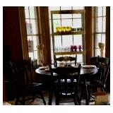Table and chairs