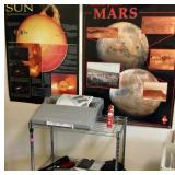 Posters , type writer