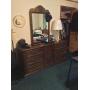 Dresser with mirror