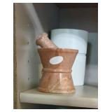 Mortar and pestal