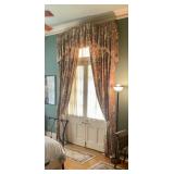 Master bedroom drapes