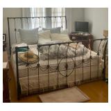 King iron bed