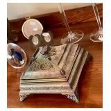 Silver plated box