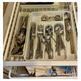 Stainless steel flatware