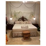 King bed, has matching end tables and dresser