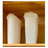 Tupperware storage containers