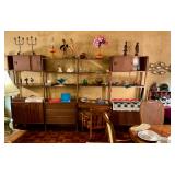 Mid century modular shelving unit