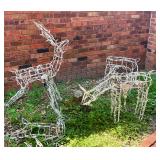 Christmas yard deer