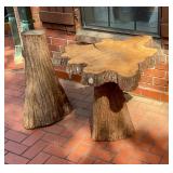 Live edge cypress tables, need asembly