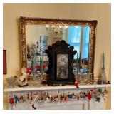 Clock, mirror