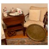 Rolling tea cart