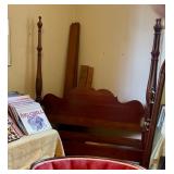 Four poster bed