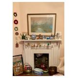 A. W. Drysdale watercolor framed