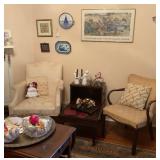 Upholstered chairs