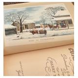 Front of book
