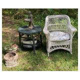 Wicker furniture
