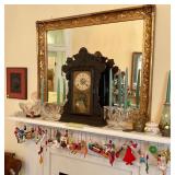 Mirror, kitchen clock