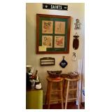 Kitchen print signed