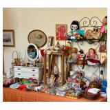 Dolls toys and games