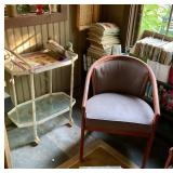 Tea cart, nice chair