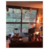 Desk in office