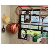Racquets, lanterns