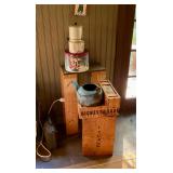 Wooden liqueur boxes