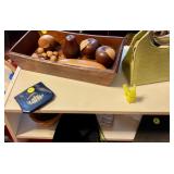 Wooden fruit
