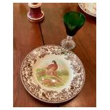 Spode bird plates