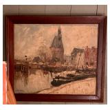 Antique oil painting
