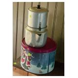 Aluminum coffee pot