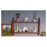 Oil lamps candlesticks