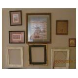 more framed artwork