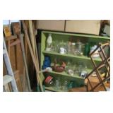 jars  shades vintage glassware