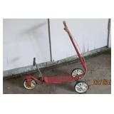 vintage foot pump scooter