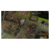 vintage buttons  glass mother of pearl  bakealite ect